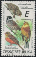 République Tchèque 2020 Oblitéré Used Oiseaux Passereaux Emberizidés Y&T CZ 954 SU - Used Stamps