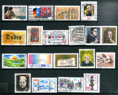 REPUBLIQUE FEDERALE ALLEMANDE - Lot De 19 Timbres De L'année 1980 - Jahressammlungen