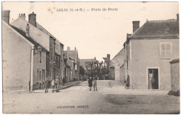 CPA DE ABLIS  (YVELINES)  PORTE DE PARIS - Ablis