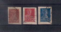 Russia 1923, Michel Nr 230II-31II And 234II, Used - Usados