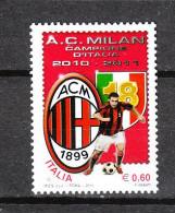 Italia   -  2011. Milan Campione 2010/11.  MNH - Club Mitici