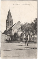 CPA DE ACHÈRES  (YVELINES)  L'ÉGLISE XIIe Siècle - Acheres