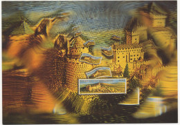 Pseudo Entier Postal Sur CP Château Haut - Koenigsbourg - 2000 - Official Stationery