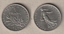 02351) Frankreich, 1 Franc 1962 - 1 Franc