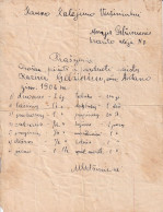 Lithuania Kaunas Old Letter Gulag Nkvd Vorkuta - Lituanie