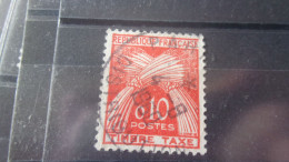 FRANCE TAXE YVERT N° 91 - 1960-.... Usados