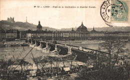 K0203 - LYON - D69 - Pont De La Guillotière Et Marché Forain - Lyon 7