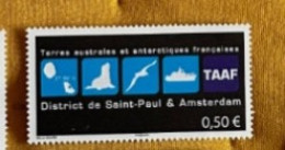 TAAF 2015 YT N° 741 Neuf **  - " District De Saint-Paul Et Amsterdam " - Unused Stamps