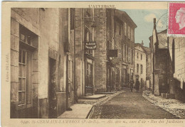 PUY DE DOME : St Germain-Lembron, Rue Des Jardiniers - Saint Germain Lembron