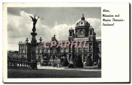 CPA Wien Museum Mit Maria Theresia Denkmal - Altri & Non Classificati