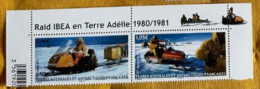 Taaf Terres Australes 2015  Neuf **  - Raid IBEA - 2 Timbres - Unused Stamps