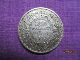 Maroc: 200 Francs 1953 (argent) - Marocco