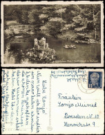 Ansichtskarte Mühlhausen (Thüringen) Stadtpark Goldfischteich 1952 - Muehlhausen