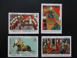 Türkei Mi 2086-2089 ** - Unused Stamps