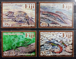 Fiji 2018, Lizards, MNH Stamps Set - Fidji (1970-...)