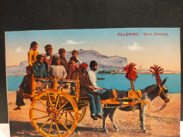 Palermo Carro Siciliano 1910(RIPRODUZIONE) - Europe