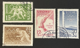 FINLAND  - (0) - 1952 - # 399/402 - Oblitérés