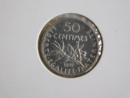 France 50 Centimes 1897 (514) Argent Silver - 50 Centimes