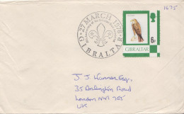Postal History: Gibraltar Cover - Covers & Documents