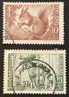 FINLAND  - (0) - 1953 - # 401, 403 - Oblitérés