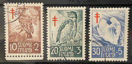 FINLAND  - (0) - 1956 - # 441/443 - Used Stamps