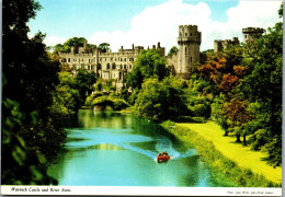 48802 - Großbritannien - Warwick , Castle And River Avon - Nicht Gelaufen  - Warwick