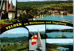 48759 - Kärnten - Velden , Am Wörthersee , Mehrbildkarte - Gelaufen  - Velden