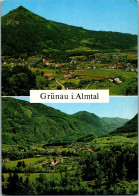 48733 - Oberösterreich - Grünau , Im Almtal , Zwillingskogel , Panorama - Gelaufen  - Gmunden