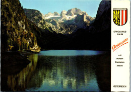 48716 - Oberösterreich - Gosausee , Mit Dachstein Und Gosaugletscher - Gelaufen 1981 - Gmunden