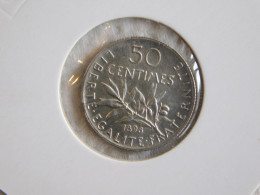 France 50 Centimes 1898 (515) Argent Silver - 50 Centimes