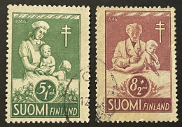 FINLAND  - (0) - 1946 - # 312/313 - Oblitérés