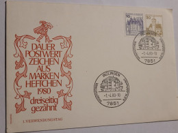 Stempel Inzlingen Wasserschloss - Briefomslagen - Gebruikt