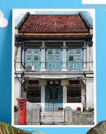 Malaysia Our Shophouse Postcard MINT F4 Mailbox Mail Box Shop House - Malaysia