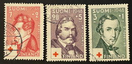 FINLAND  - (0) - 1948 - # 334/337   3 Values - Used Stamps