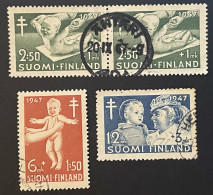 FINLAND  - (0) - 1947 - # 326/330  3 Values - Used Stamps