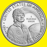 USA Quarter 1/4 Dollar 2022 D, American Women - Dr. Sally Ride, KM#769, Unc - 2010-...: National Parks