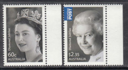 2012 Australia QEII Diamond Jubilee Complete Set Of 2 MNH @ BELOW FACE VALUE - Neufs