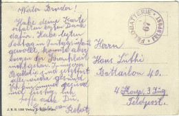 SUISSE Ca.1941: CP Ill. (Aarwangen) En FM Pour Zug - Portofreiheit