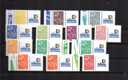 Lot De Timbres Logo Timbres Personnalisés - Unused Stamps