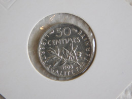 France 50 Centimes 1908 (525) Argent Silver - 50 Centimes