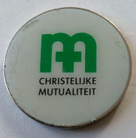 Jeton De Caddie - CHRISTELIJKE MUTUALITEIT - MUTUALITE CHRETIENNE - BELGE - En Métal - (1) - - Trolley Token/Shopping Trolley Chip