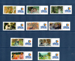 Lot De Timbres Logo Timbres Personnalisés - Ongebruikt