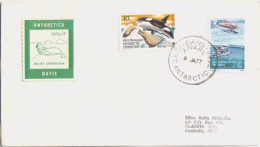 AUSTRALIA. 1977/A-A-T. - Davis, Envelope/Antarctica-Relief-Expedition 1976-77. - Cartas & Documentos
