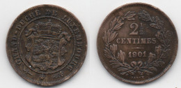 + LUXEMBOURG  + 2  1/2 Centime  1901 + BARTH - Luxembourg