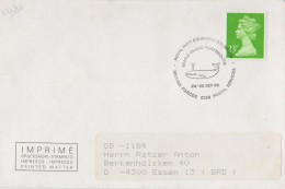 Postal History: Great Britain Used Cover With Special Cancel - Baleines