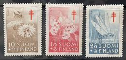 FINLAND  - MH* - 1953 - # 417/419 - Neufs
