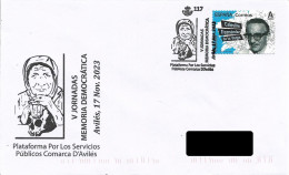 SPAIN. POSTMARK. DEMOCRATIC MEMORY DAYS. AVILES. 2023 - Otros & Sin Clasificación