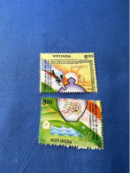 India 1998 Michel 1632-33 Nat. Sparkassenorganisation MNH - Unused Stamps