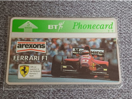 UNITED KINGDOM - BTA-090 - Arexons / Ferrari F1 Car - 20.500 EX. - BT Overseas Issues