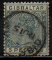 GIBRALTAR 1889 O - Gibraltar